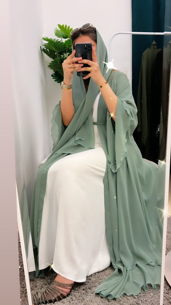 Teacozi Layered Abaya