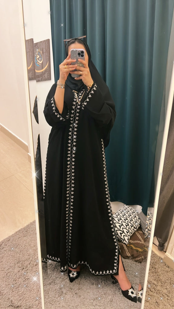 Black Embroidery - New Style Abaya for Women