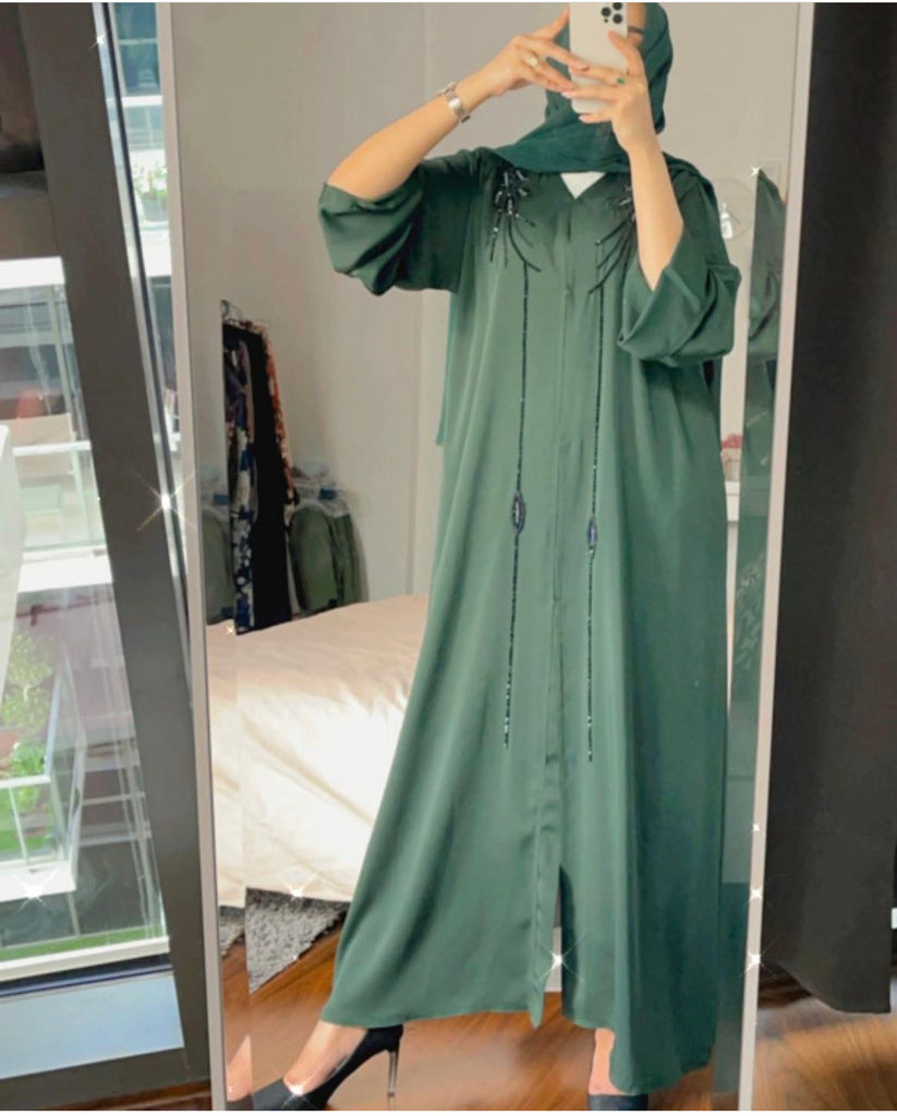 Last army green Abaya Clearance Collection